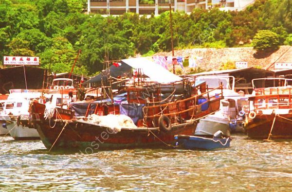 Ship Repair Yard & Boats, Castle Peak, Hong Kong